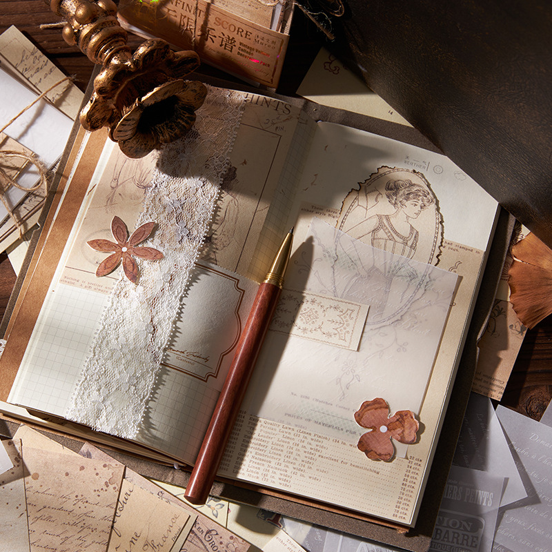 Vintage Scrapbooking Craft Pap - Art Craft Journal 评论和价格
