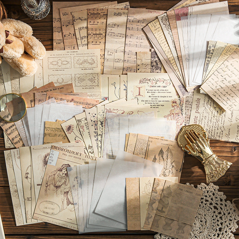 Vintage Scrapbooking Craft Pap - Art Craft Journal 评论和价格