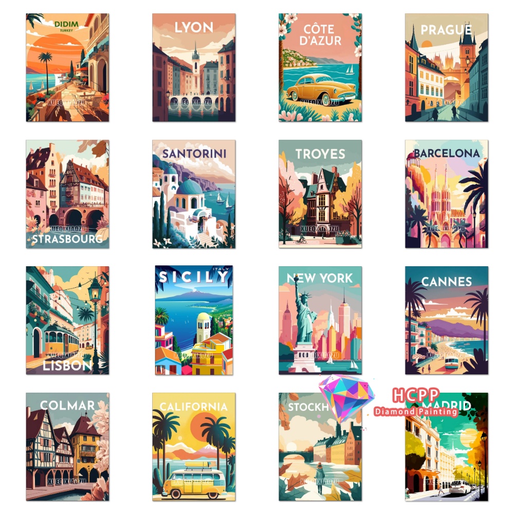Milan New York Retro City Diam - Art And Craft New York 评论和价格