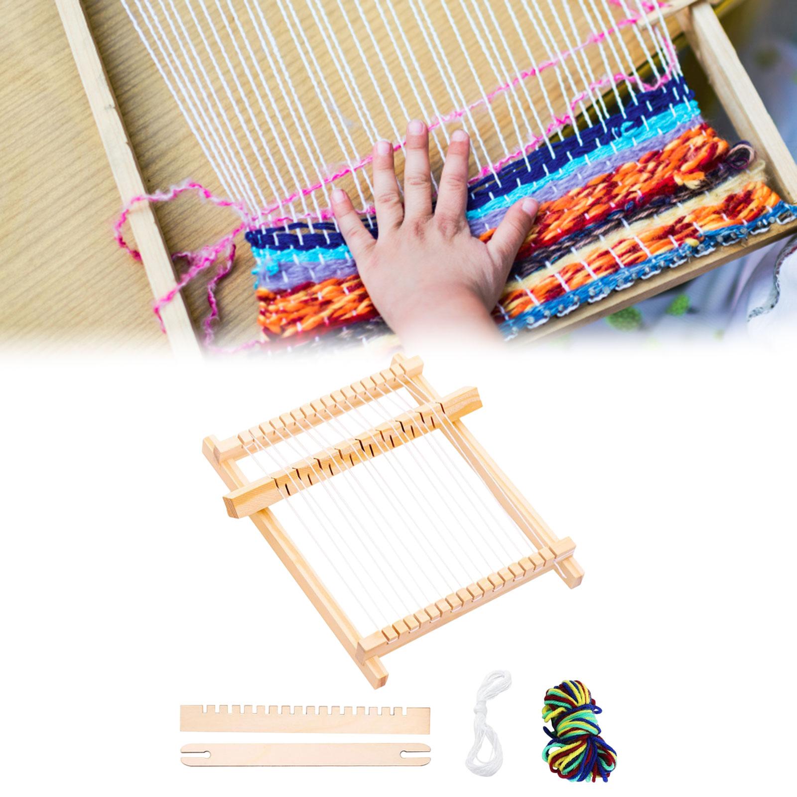 Wooden Weaving Looms Kit DIY C - Art Craft Hat 评论和价格