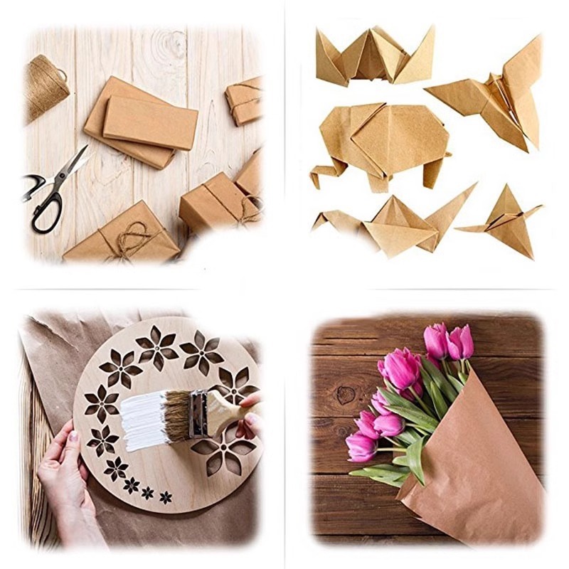 Brown Kraft Paper Ideal For Gi - Art And Craft Recycle 评论和价格