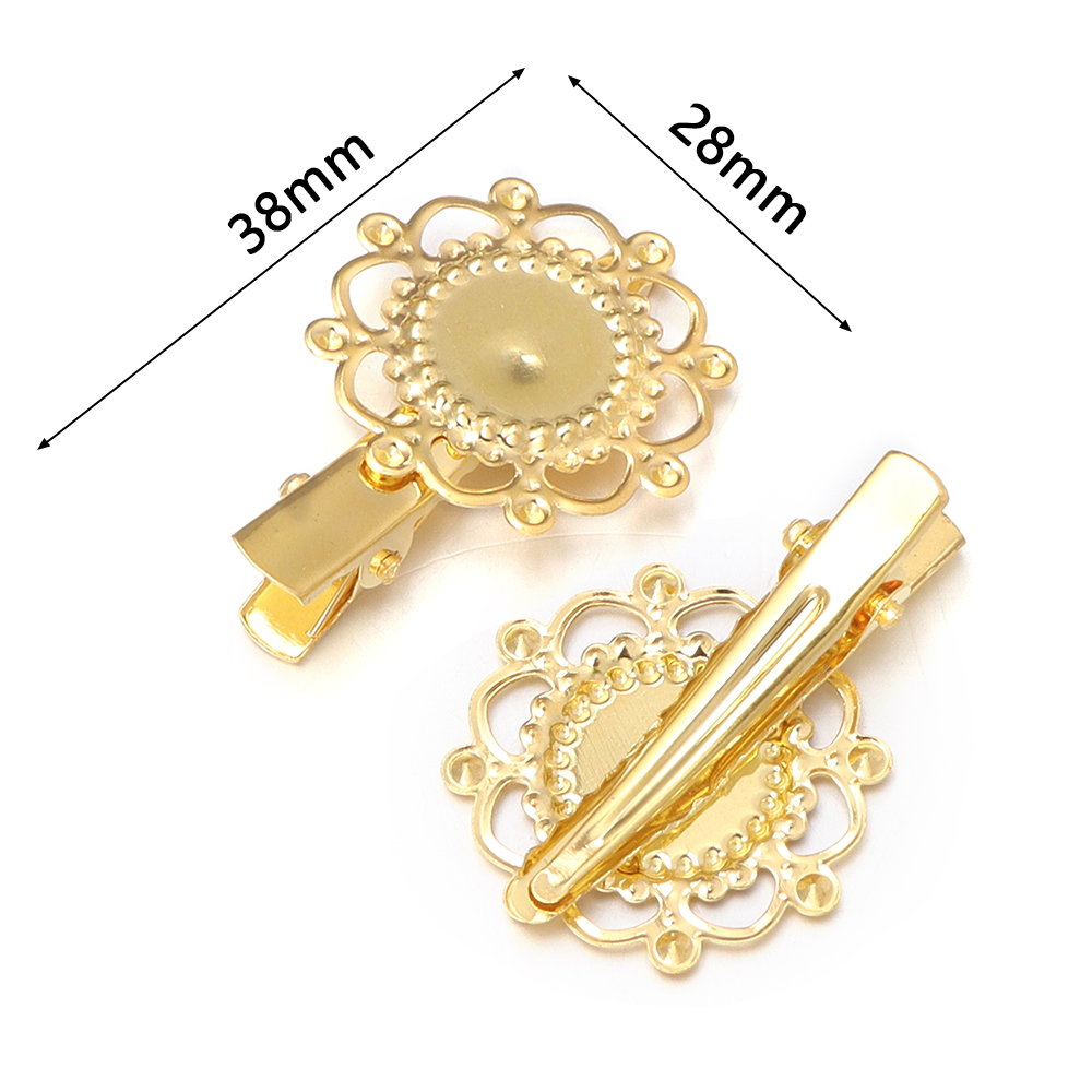 10pcs Vintage Metal Hollow Flo - Art Craft Girl 评论和价格