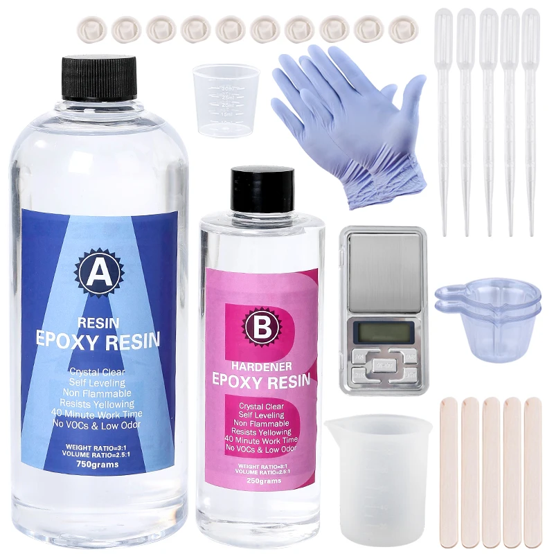 Epoxy Resin Kit Crystal Clear  - Art Craft Easy 评论和价格