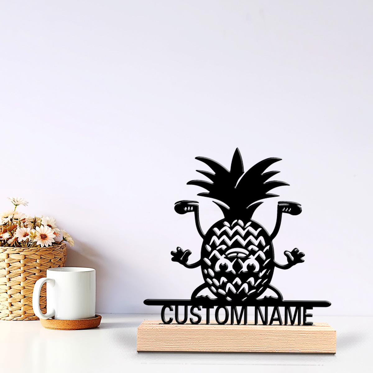 1pc Fashion Pineapple Custom N - Art Craft Names 评论和价格