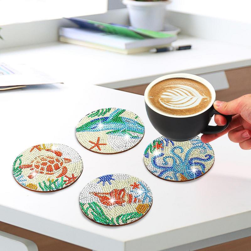Gem Dot Paint Coasters Craft K - Art Craft Cup 评论和价格