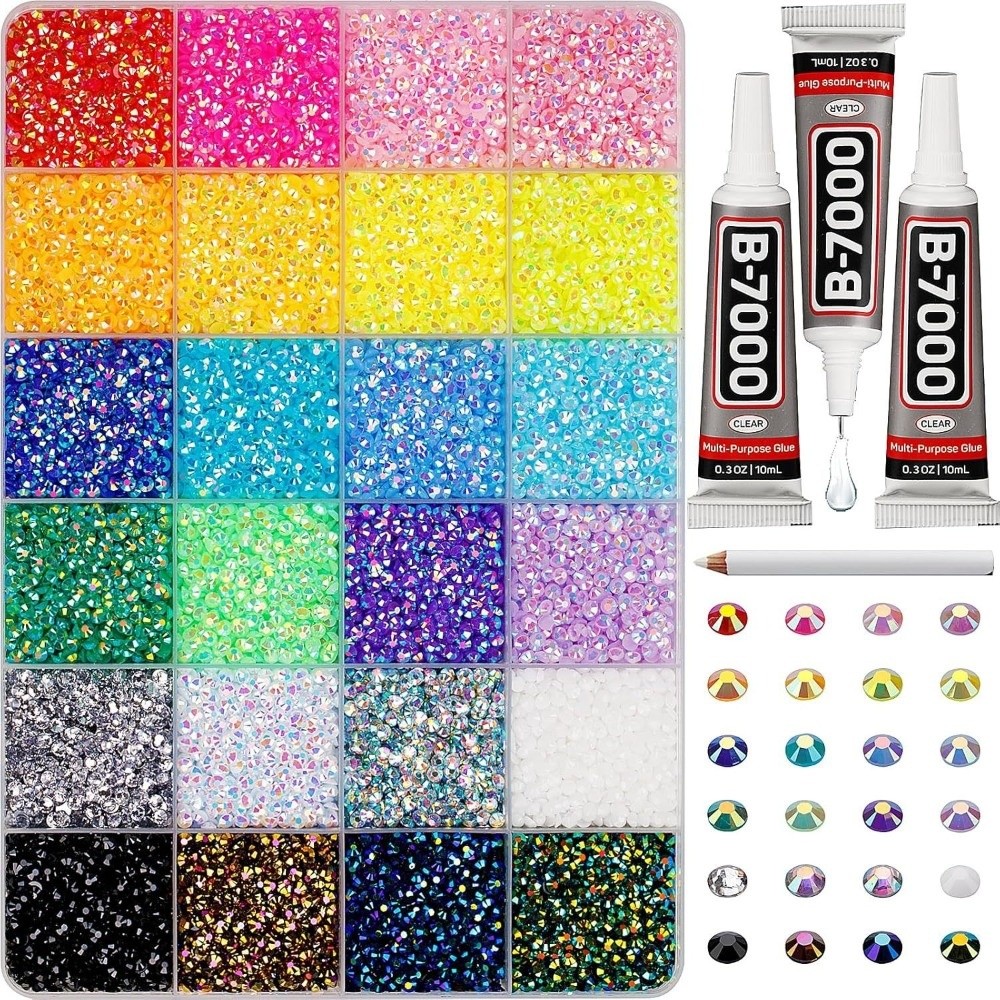 Multicolor Resin Rhinestone Ki - Art Craft Items 评论和价格