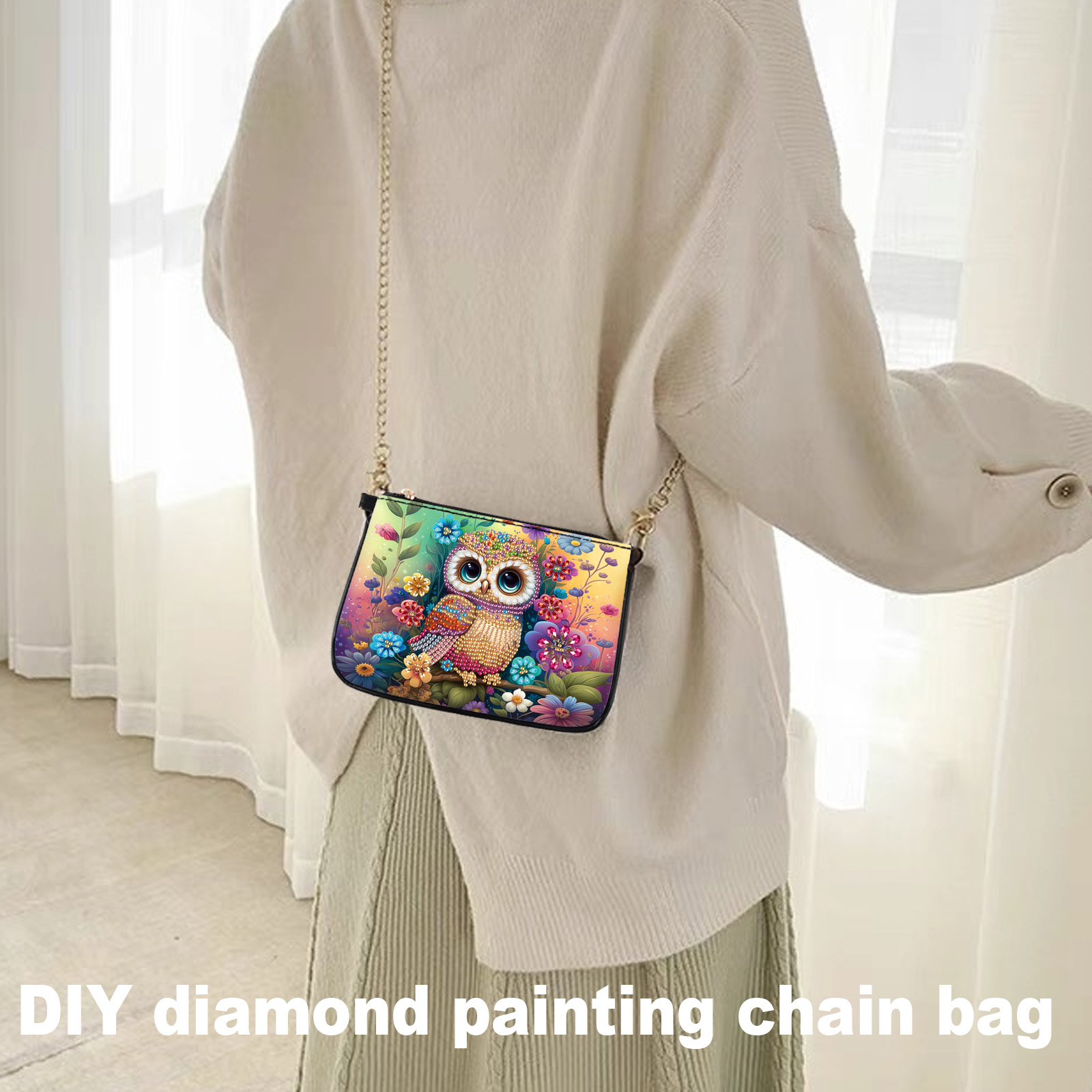 Colorful Owl Diamond Art Paint - Art Craft Kits For Adults 评论和价格