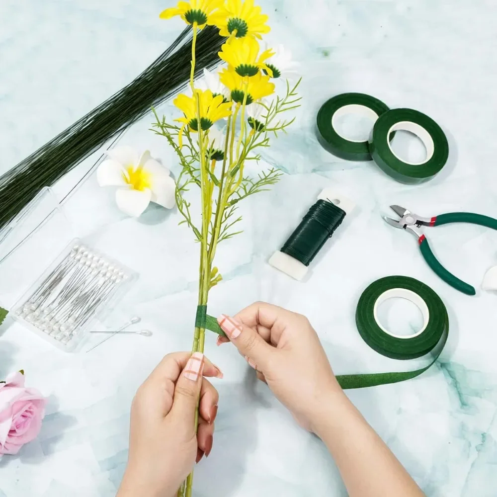 Green Beautiful Floral Tapes 1 - Art Craft Items 评论和价格