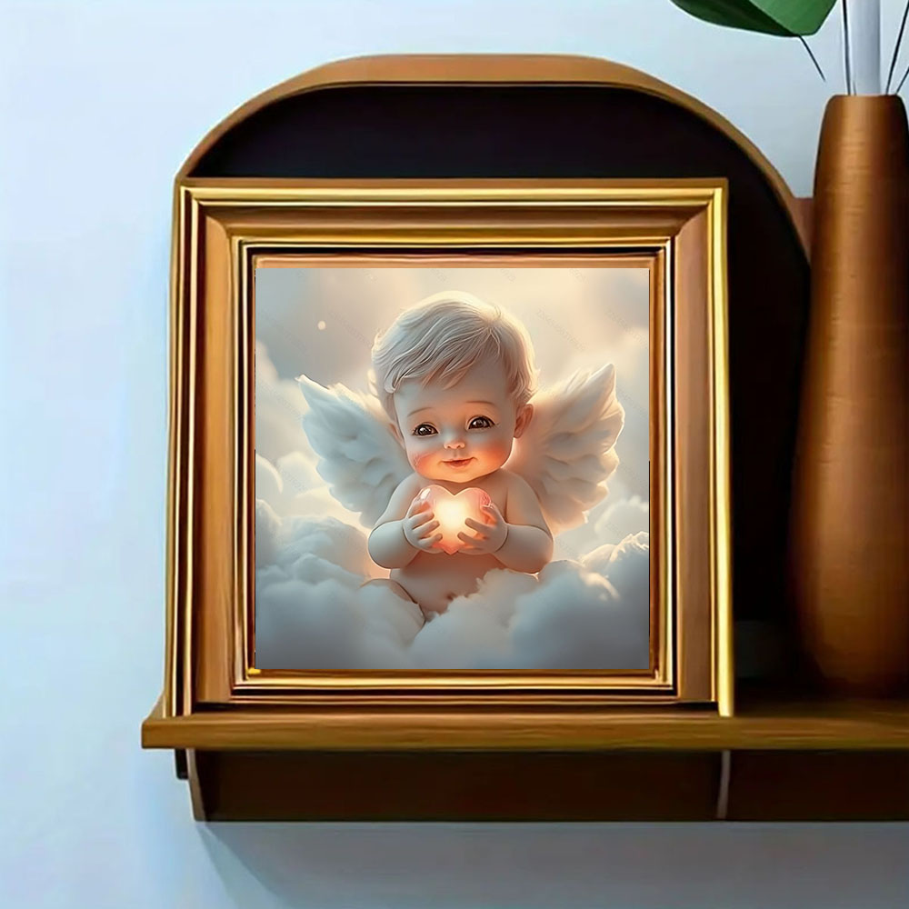 Love Little Angel Diamond Pain - Art Craft Kits For Adults 评论和价格