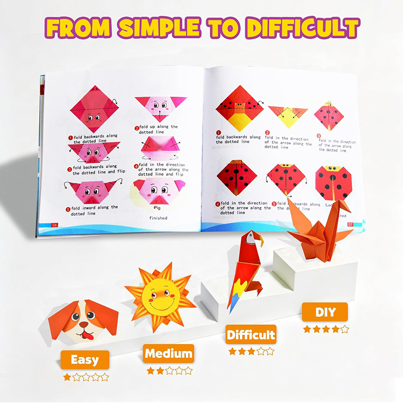 Origami Paper Craft Kits Guidi - Art Craft Activities 评论和价格