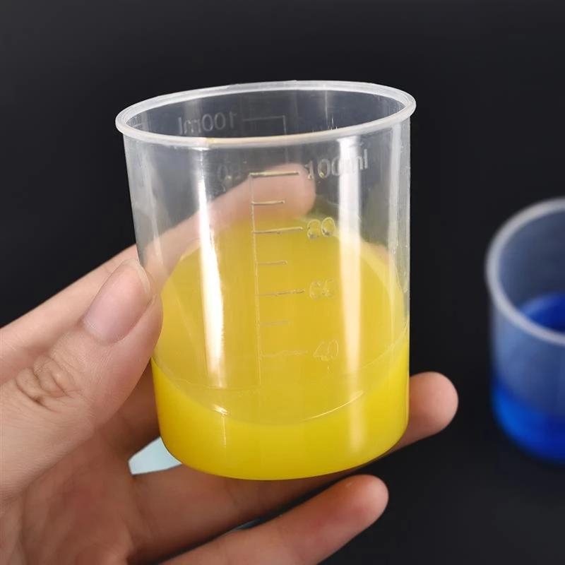 10Kit Clear Graduated Plastic  - Art Craft Cup 评论和价格