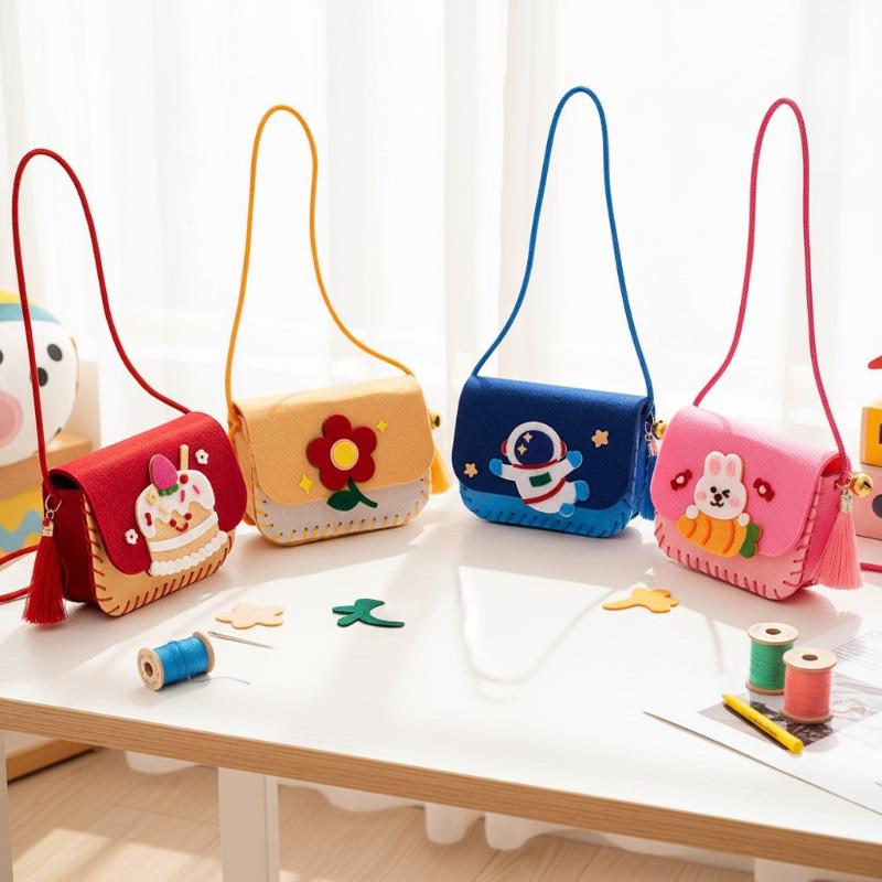 Felt Bag Making Kit for Childr - Art Craft Activities 评论和价格