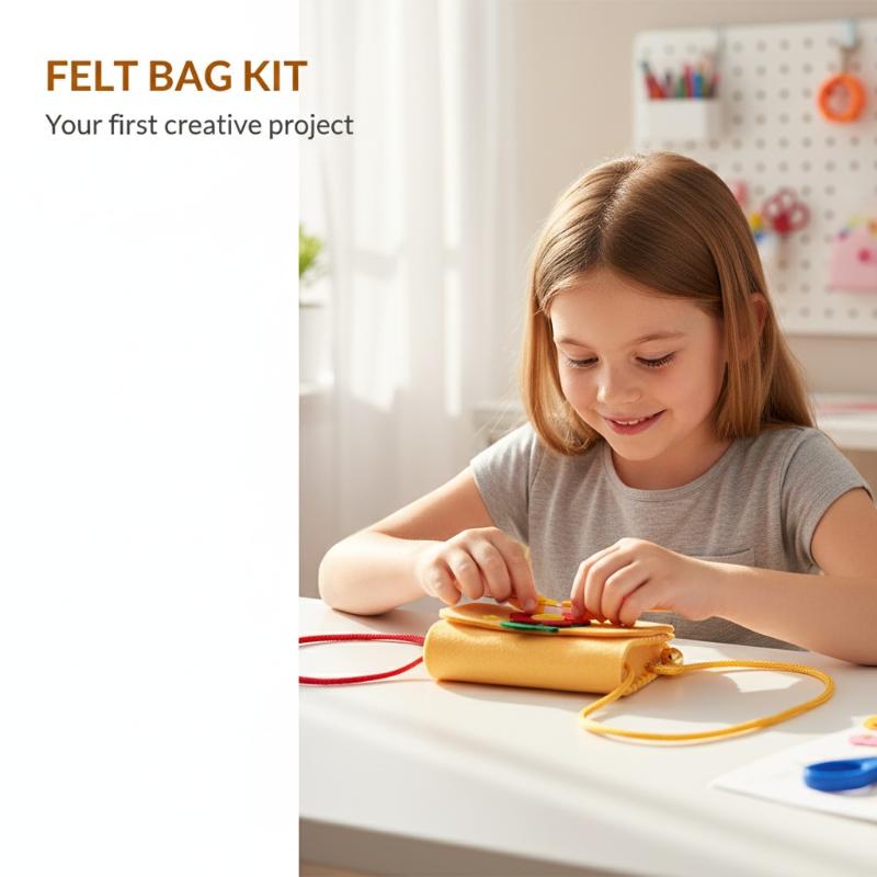 Felt Bag Making Kit for Childr - Art Craft Activities 评论和价格