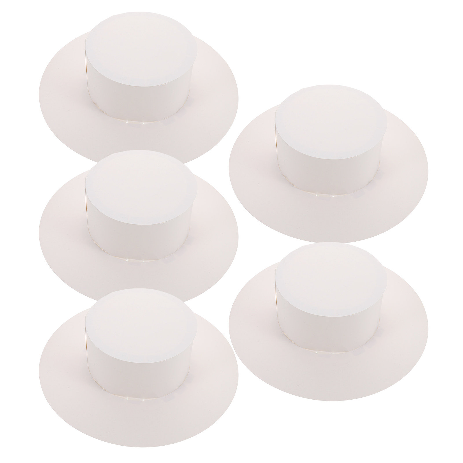 5Pcs Children Paintable DIY Pa - Art Craft Hat 评论和价格