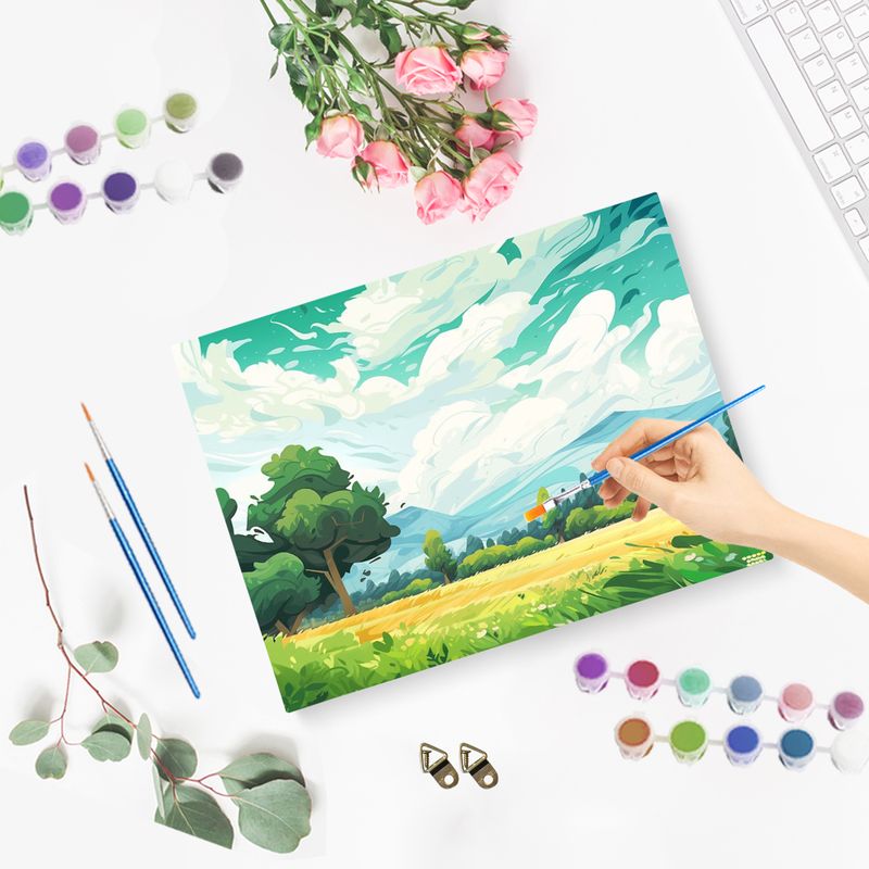 PhotoCustom Painting By Number - Art And Craft Jungle 评论和价格