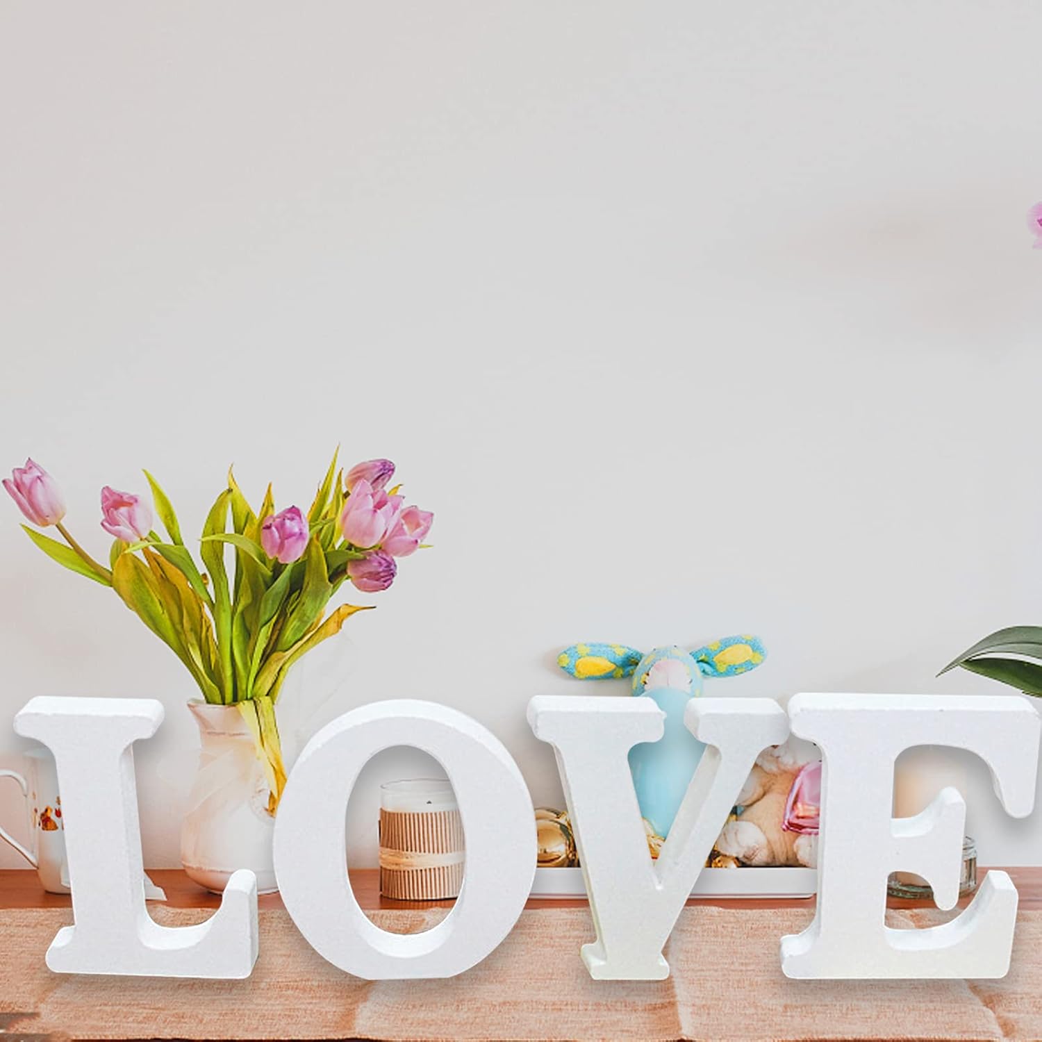DIY Slogan Logo Letter 15CM Wh - Art Craft Logo Design 评论和价格