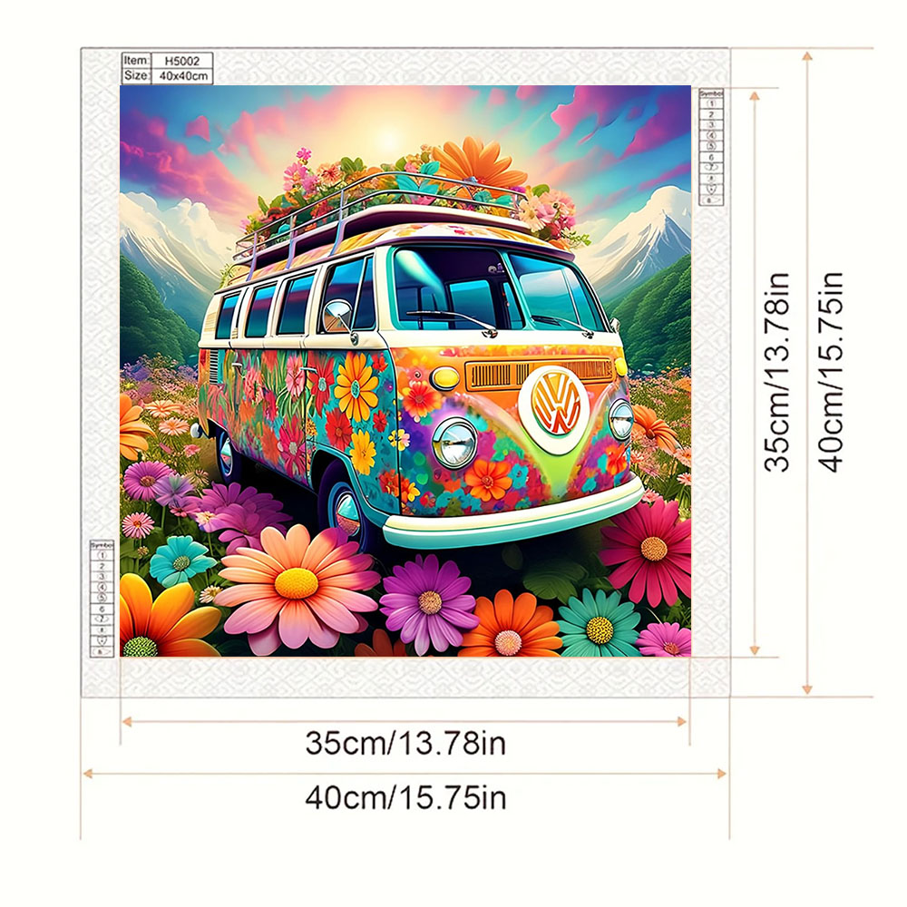 Bus Train Pattern Diamond Pain - Art Craft Kits For Adults 评论和价格