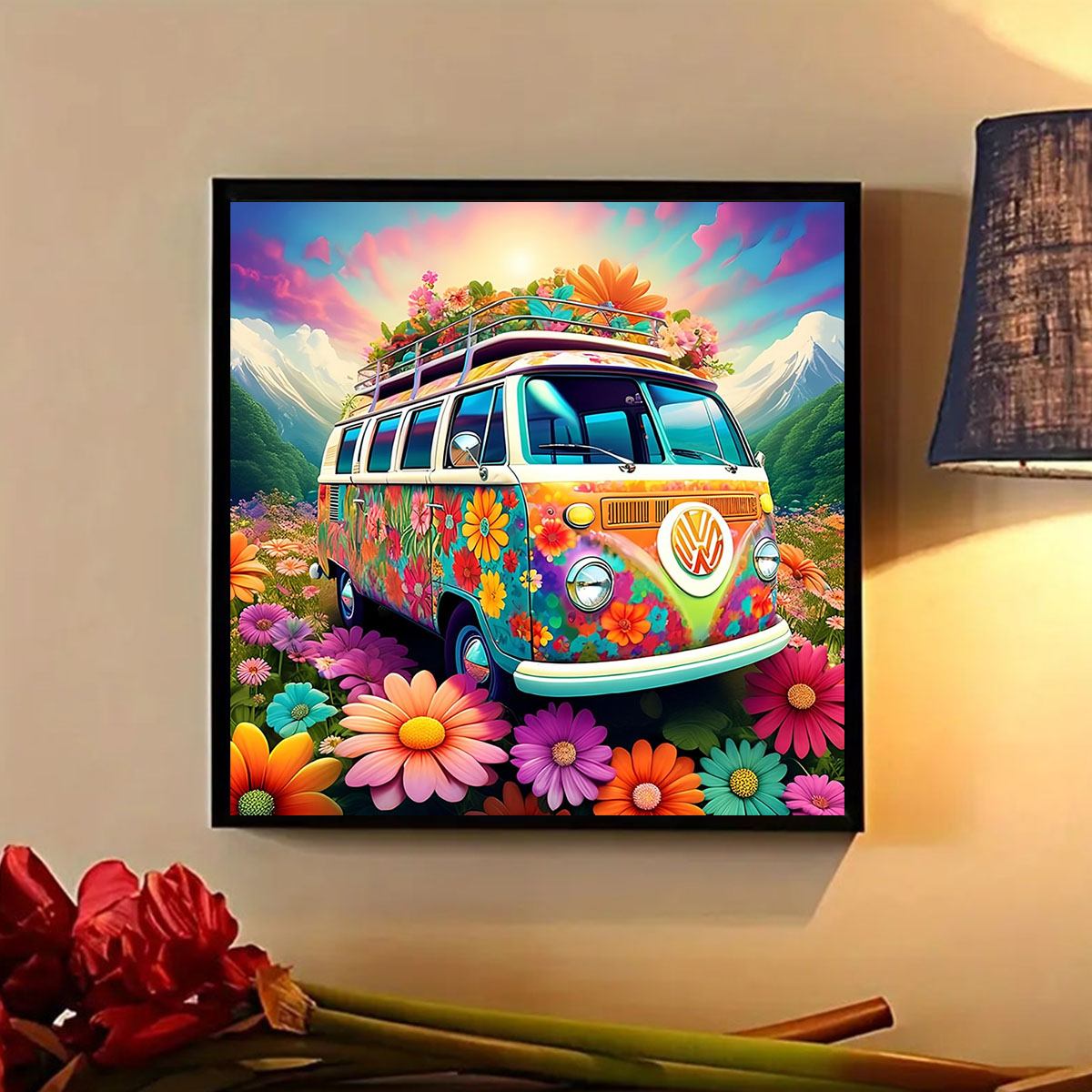 Bus Train Pattern Diamond Pain - Art Craft Kits For Adults 评论和价格