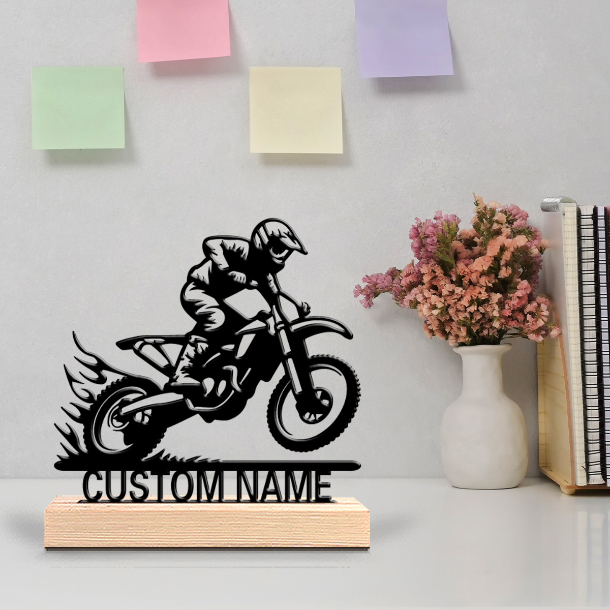 1pc Simple Motorcyclist Custom - Art Craft Names 评论和价格