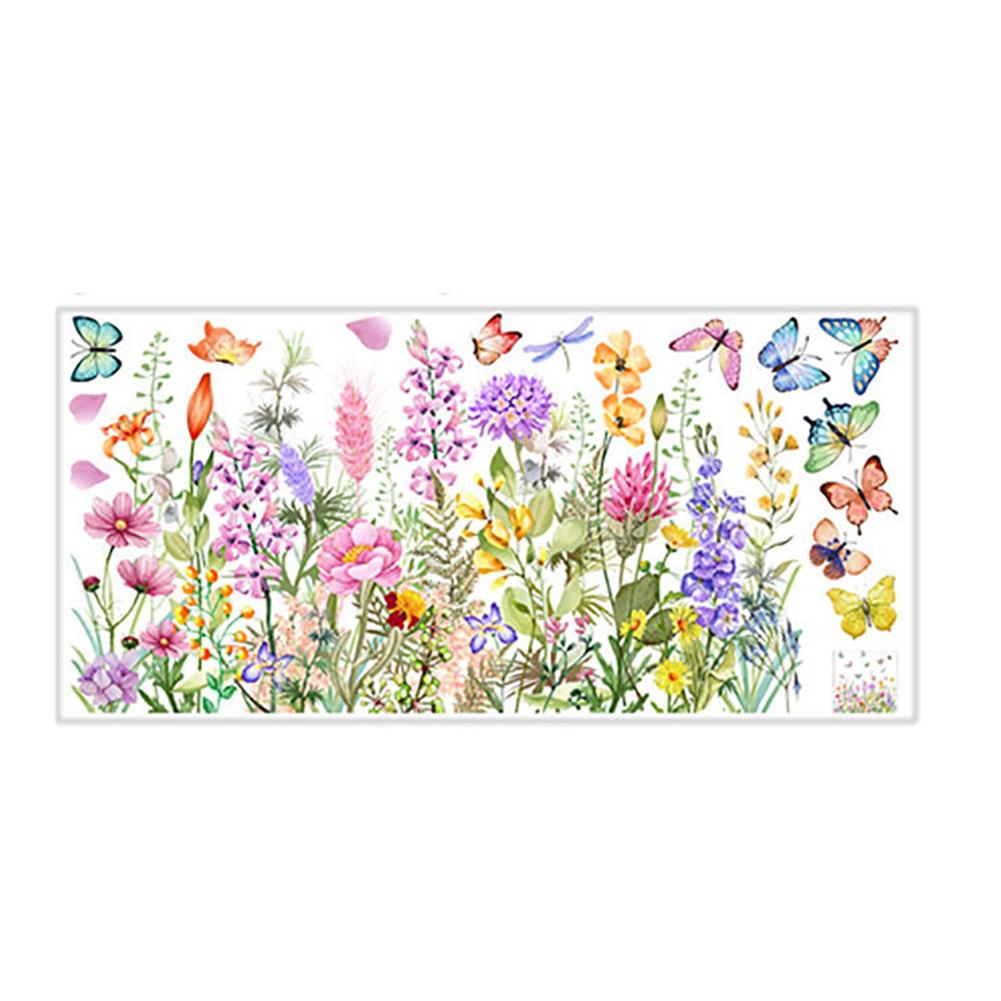 Double Sided Colorful Flowers  - Art Craft Butterfly 评论和价格