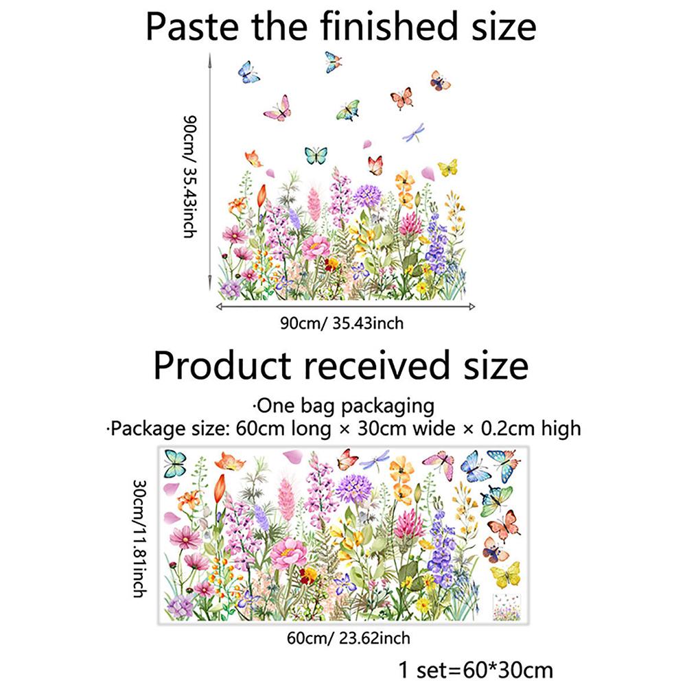 Double Sided Colorful Flowers  - Art Craft Butterfly 评论和价格