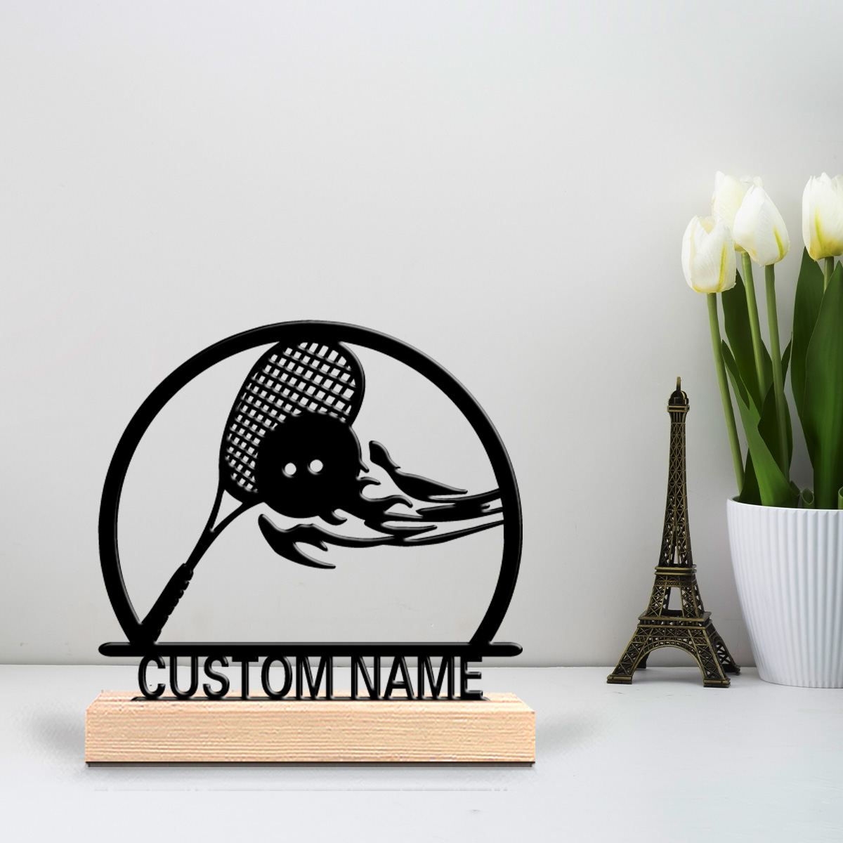 1pc Fashion Tennis Custom Name - Art Craft Names 评论和价格
