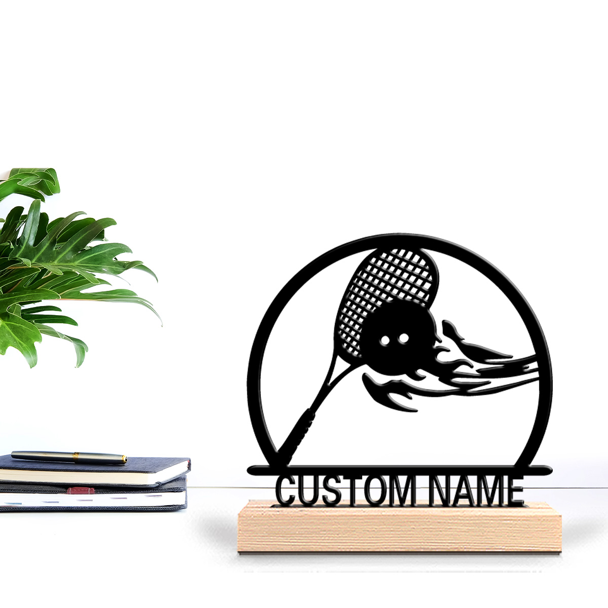 1pc Fashion Tennis Custom Name - Art Craft Names 评论和价格