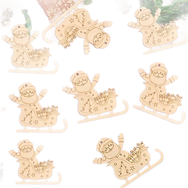 Paintable Blank Wooden christm - Art And Craft Xmas Tree 评论和价格