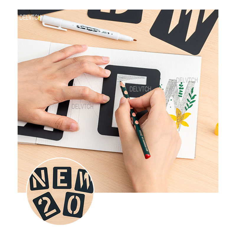 42Pcs Reusable Plastic Alphabe - Letter S Art Craft 评论和价格