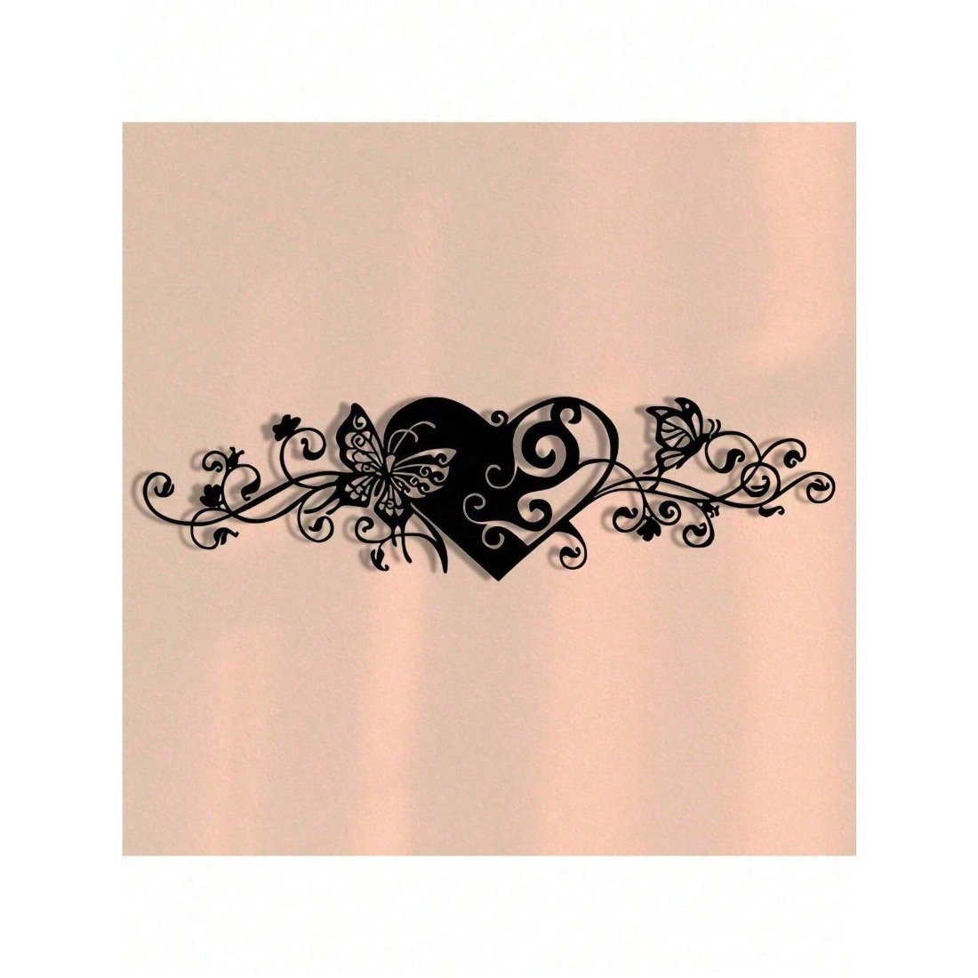 Minimalist 2D Metal Wall Art,  - Art Craft Butterfly 评论和价格