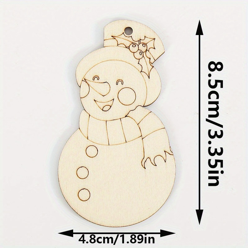 Paintable Blank Wooden Christm - Art And Craft Xmas Tree 评论和价格