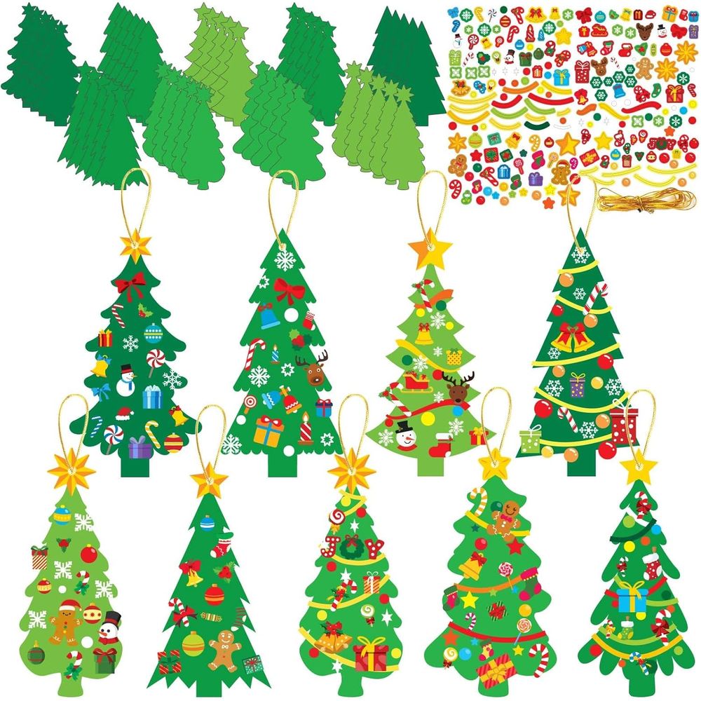 DIY 945Pcs Christmas Tree Craf - Art And Craft Xmas Tree 评论和价格