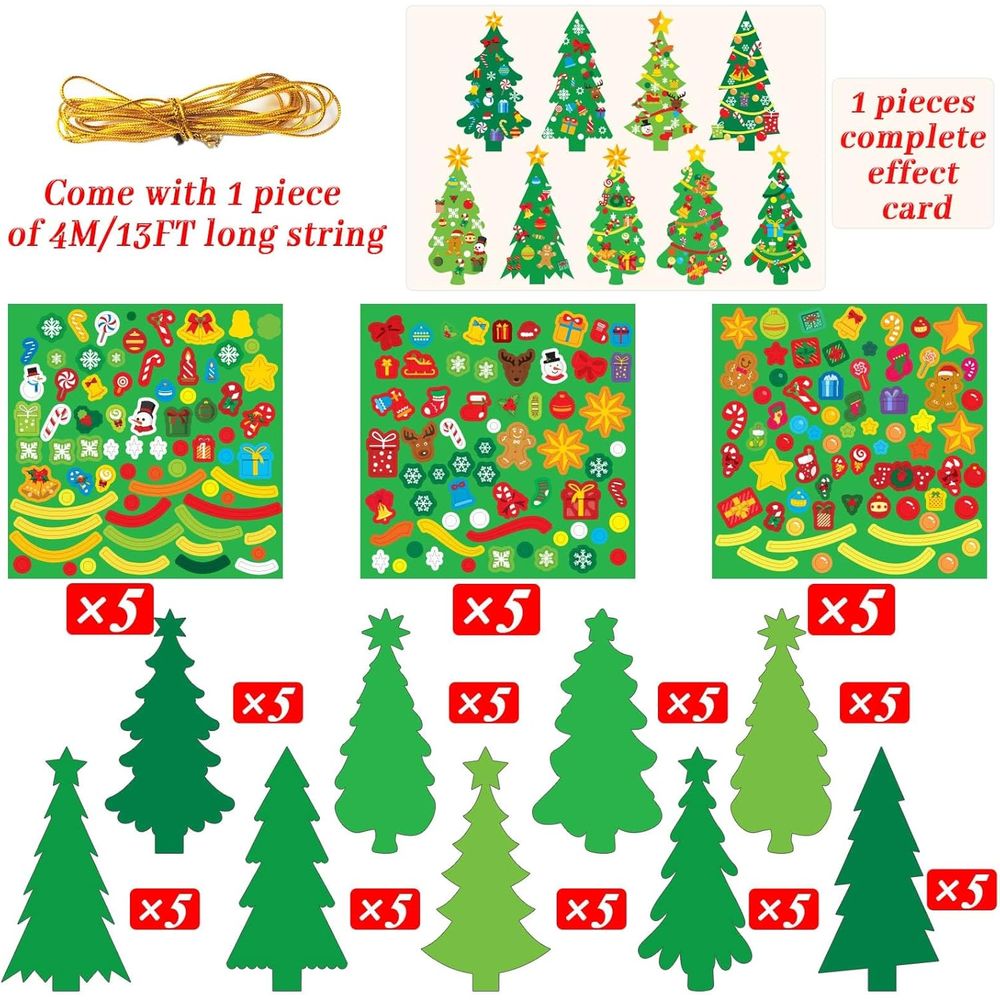 DIY 945Pcs Christmas Tree Craf - Art And Craft Xmas Tree 评论和价格