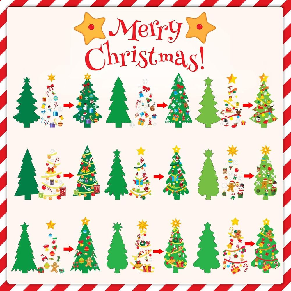 DIY 945Pcs Christmas Tree Craf - Art And Craft Xmas Tree 评论和价格