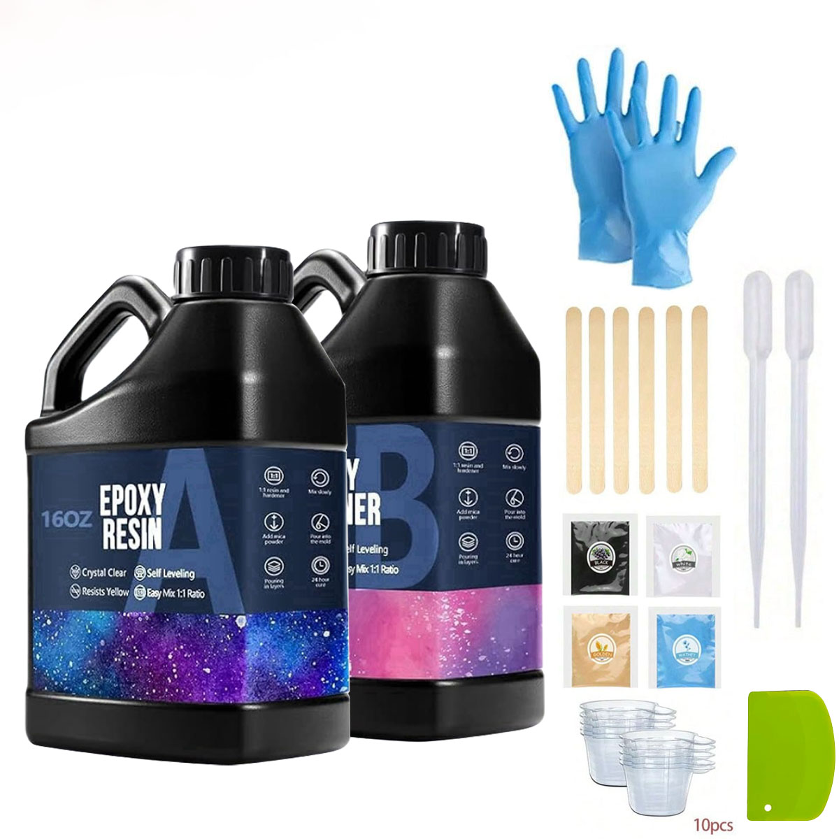 1000ml Crystal Clear Epoxy Res - Art Craft Easy 评论和价格