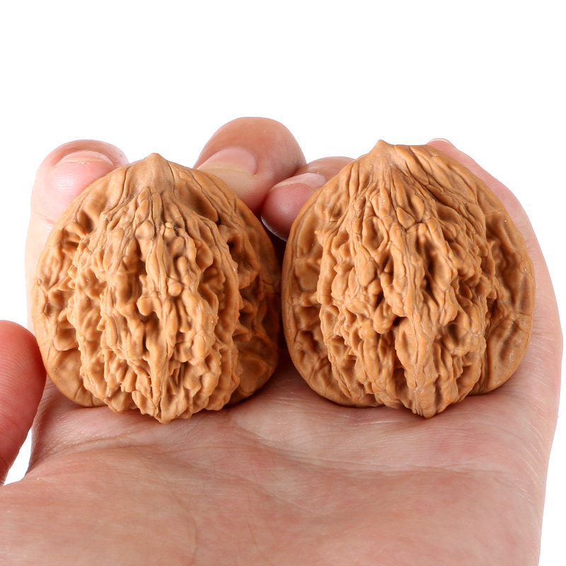 Natural Wenwan Walnut Hand Mas - Art Craft Hat 评论和价格