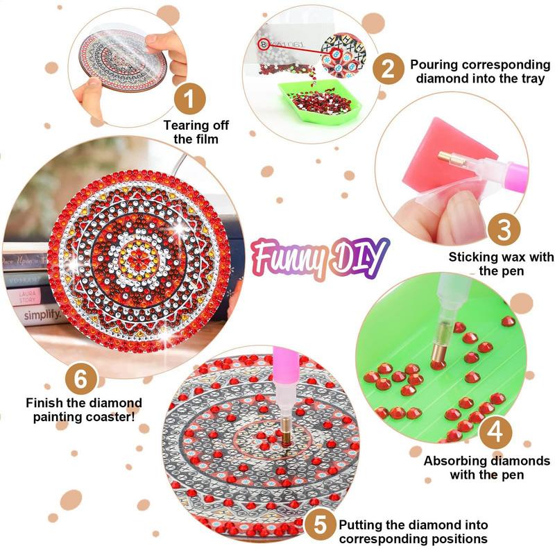 Gem Art Coasters Craft Kits Pa - Art Craft Cup 评论和价格