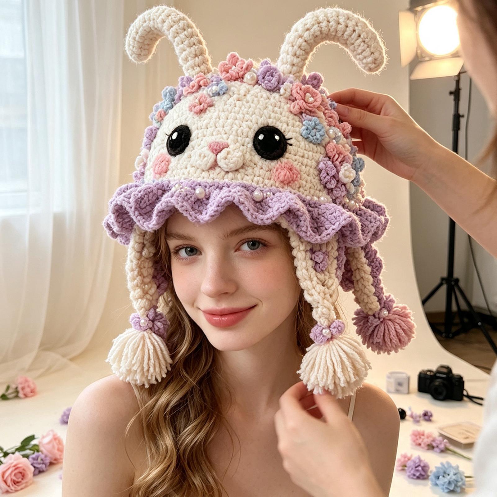 Hat Crochet Kit Handmade Sea A - Art Craft Girl 评论和价格