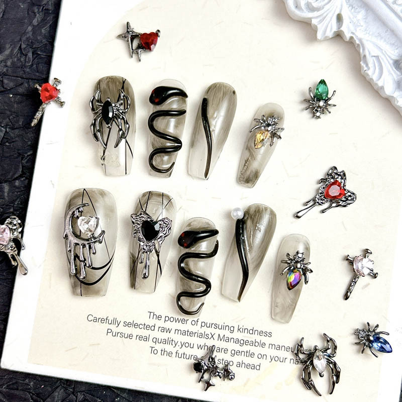 10PCS 3D Light Luxury Alloy Cr - Light Art And Craft 评论和价格