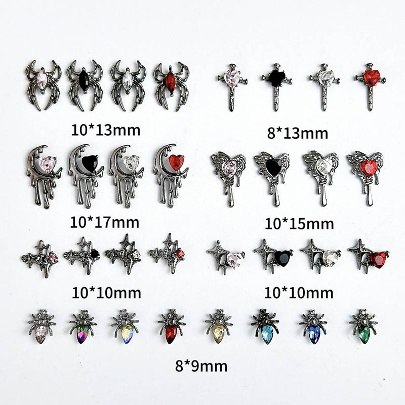 10PCS 3D Light Luxury Alloy Cr - Light Art And Craft 评论和价格