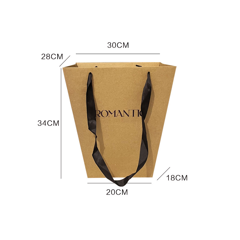 New-style brown kraft paper bo - Art Craft Items 评论和价格