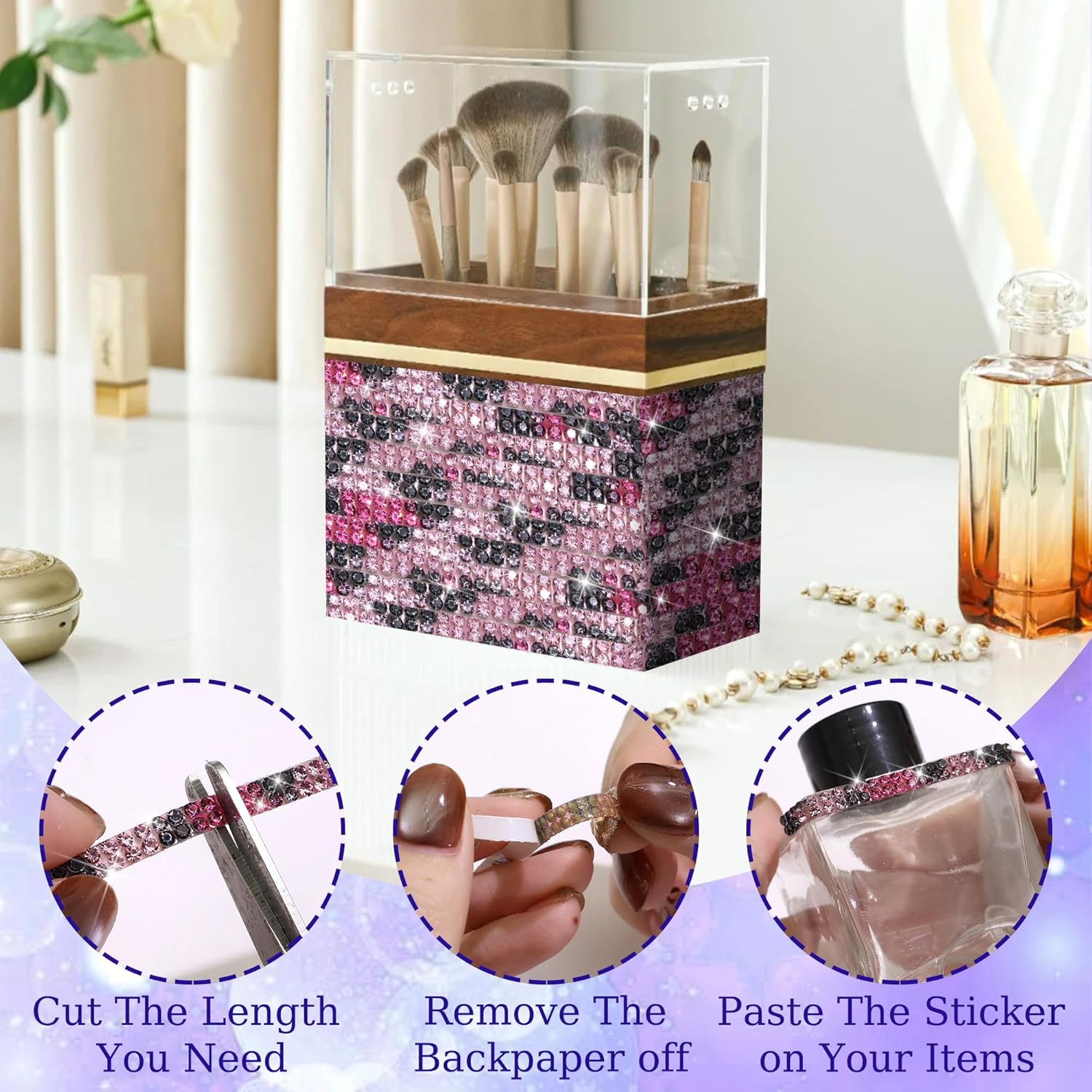 5 Yards Self-Adhesive Rhinesto - Art Craft Hat 评论和价格