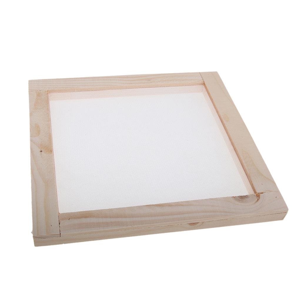 Wooden Paper Making Screen Rec - Art And Craft Recycle 评论和价格