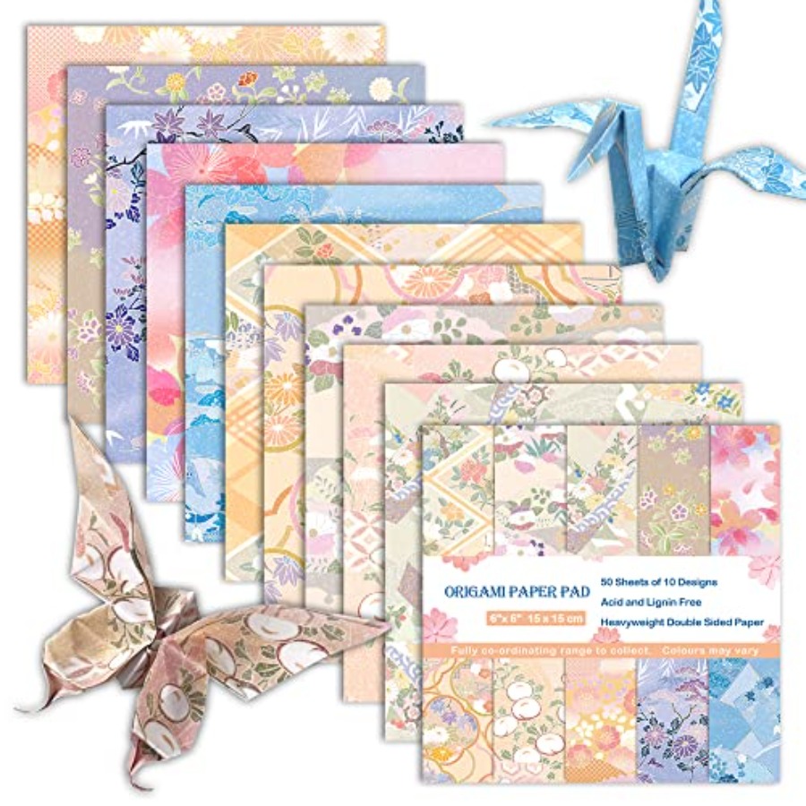 Origami Paper 6x6 Double Sided - Art Craft Easy 评论和价格