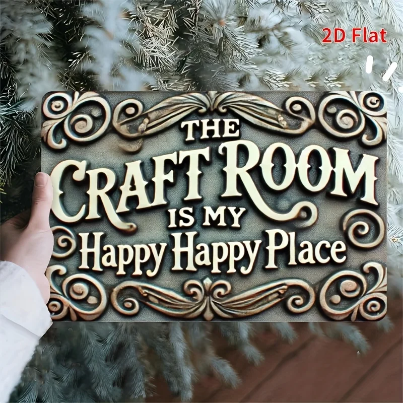 Vintage Craft Room Logo - 