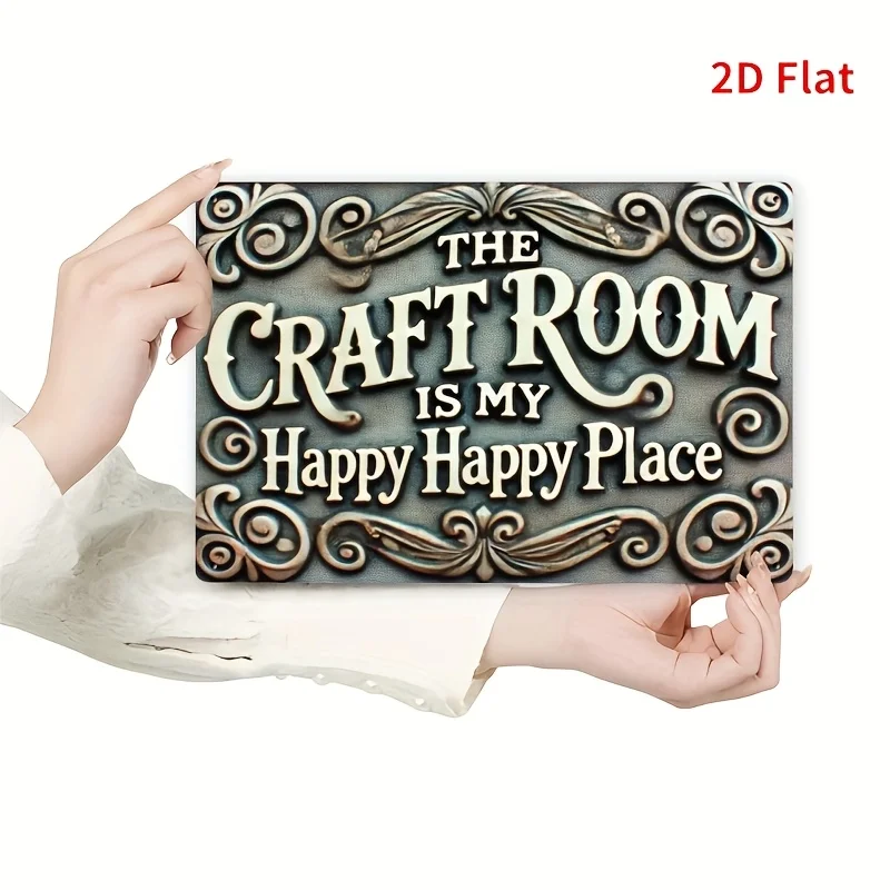 Vintage Craft Room Logo - 