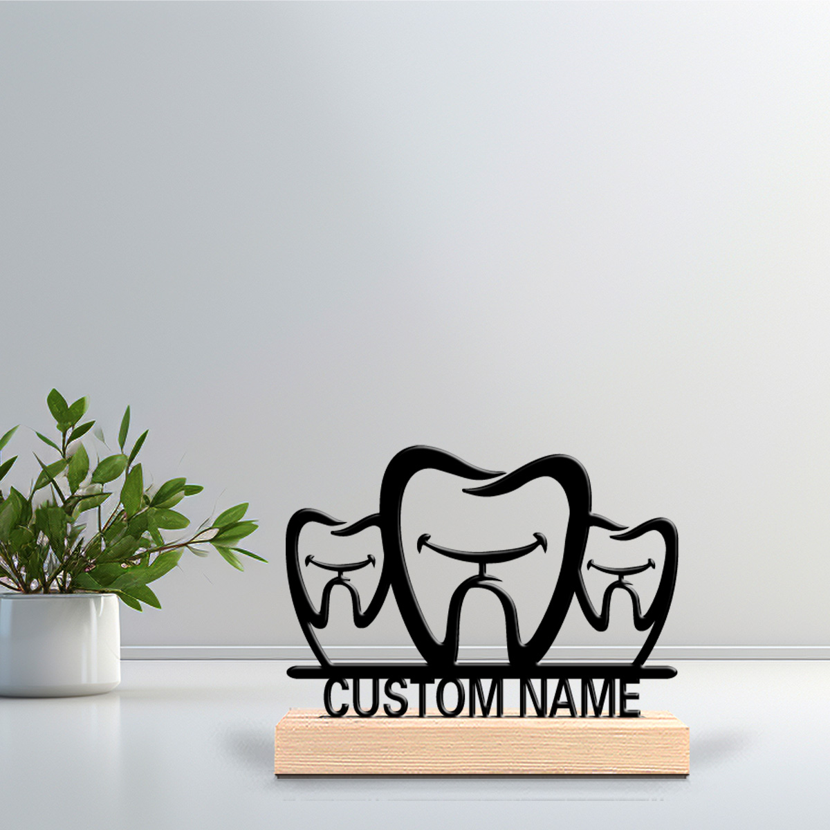 1pc Simple teeth Personalized  - Art Craft Names 评论和价格