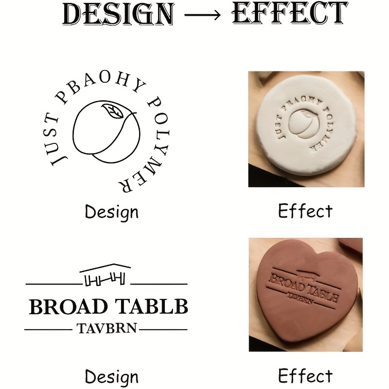 Custom Letter Pottery Stamps P - Art Craft Logo Design 评论和价格
