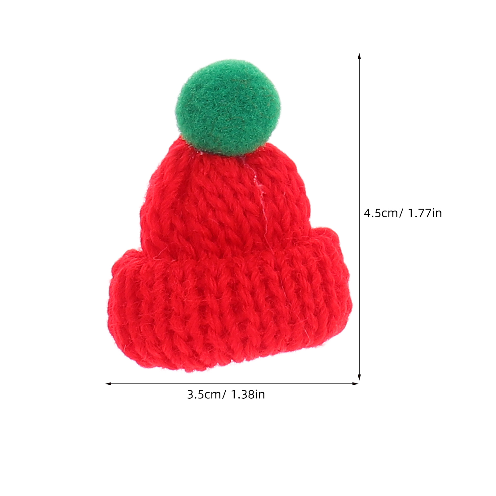 60Pcs Mini Knit Hats for Craft - Art Craft Hat 评论和价格
